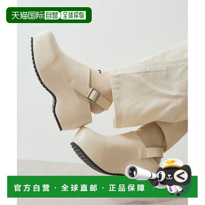 日本直邮Adam et Rope' 女士厚底漆皮后带便鞋 2025AGAA05030