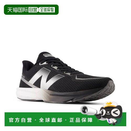 日本直邮New Balance 男士跑步鞋运动鞋鞋宽：D黑/白MFLSH4BW