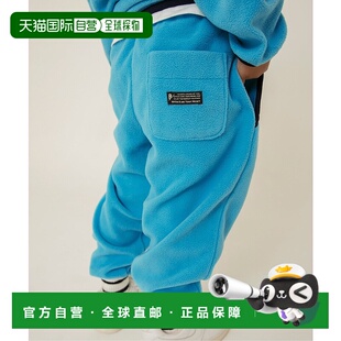 1h可退 日本直邮BREEZE 儿童 男童女童 加绒休闲裤 半拉链宽松运