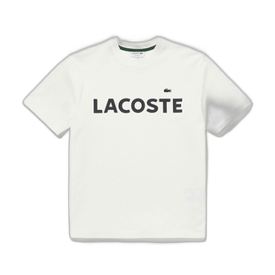 LACOSTE 男士上衣重量级品牌名称 T恤 TH2299-99