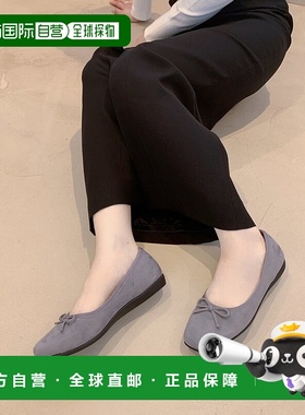 日本直邮Oriental Traffic 方形头芭蕾鞋 R4009 OR526BW003060