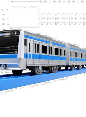 【日本直邮】宝和Tomy Plarail S 33 E233 系列 京滨东北线多美卡