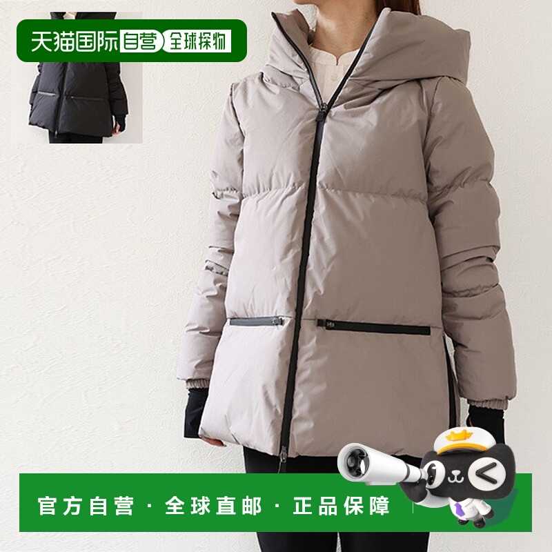 日本直邮HERNO 2层防风羽绒服 (PI002045D 12840) 女士带帽2层防