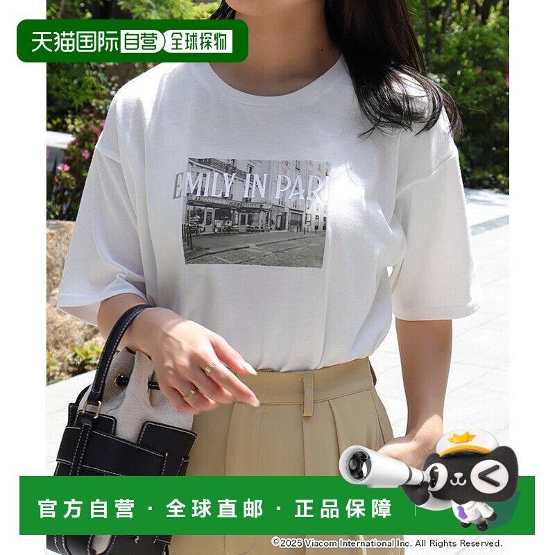 日本直邮marvelous by Pierrot 巴黎艾米丽系列logoT恤 [P03531EW