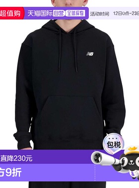 日本直邮New Balance 53SPORTESSENTIALS 黑色运动连帽衫
