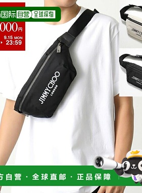 日本直邮Jimmy Choo 身体包 FINSLEY CZM DNH 男士腰包帆布斜挎包