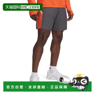 Armour 男款 Tech 鲜艳百搭运动短裤 黄灰色 时尚 日本直邮Under