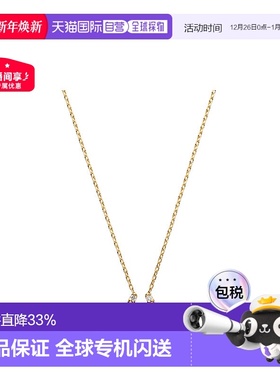 日本直邮Vendome Aoyama新款18K黄金钻石人气款马蹄项链AGVN64044