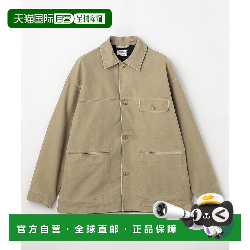 1h可退 日本直邮McGREGOR 男装 放松版型 莫尔森棉 卡其外套 别注