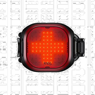 【日本直邮】Knog自行车灯防水USB充电BLINDER MINI CROSS 17g