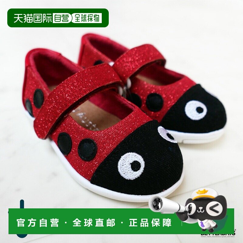 日本直邮EMU Australia LADYBUG BALLET 女孩芭蕾鞋 礼服鞋 动物图片
