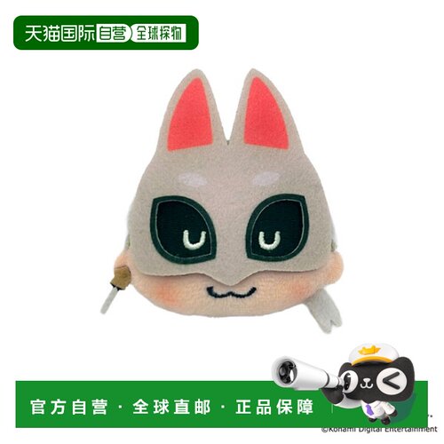 日本直邮寂静岭f毛绒徽章02狐面男