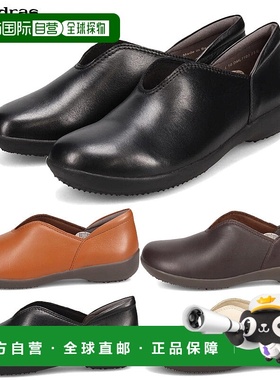 日本直邮MODELLO 女士 V 型软斜口休闲鞋 时尚日常日常穿着懒人鞋