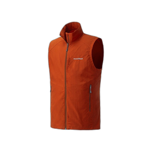 日潮Montbell蒙贝欧男士背心马甲O.D.1103253立领防风防晒新款