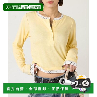 1h可退 日本直邮官方授权 WHO’S WHO gallery LAYERED TOPS 分层