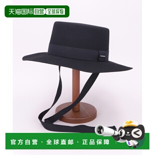 附调节带 日本直邮CA4LA 简约高雅设计 宽檐羊毛毡帽 COH000 女装