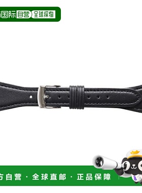 日本直邮RWC027AU Bambi 适用于 Apple Watch黑色皮革表带