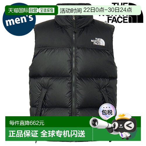 日本直邮THE NORTH FACE Nuptse 背心 [ND92557-K FW25] 男士 TNF
