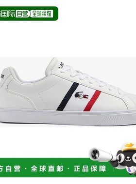 日本直邮LACOSTE Rirondo Pro运动鞋 Trico WHT/NVY/RE新款