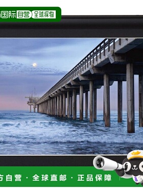 【日本直邮】肯高 铝相框 look mild 6切 玻璃面板 黑色 ALM-6-BK