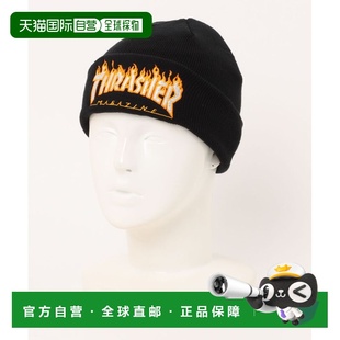 1h可退 日本直邮THRASHER 男女同款 25TH-N50 尼龙针织帽 25THN50