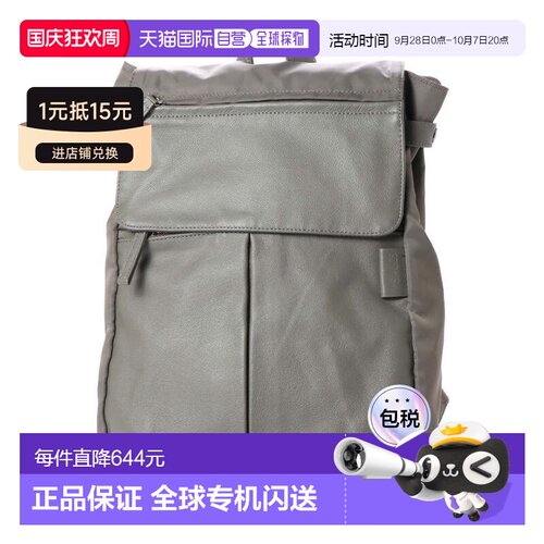 日本直邮Y'SACCS 尼龙与牛皮革组合系列双肩包背包 YS1509AW12406