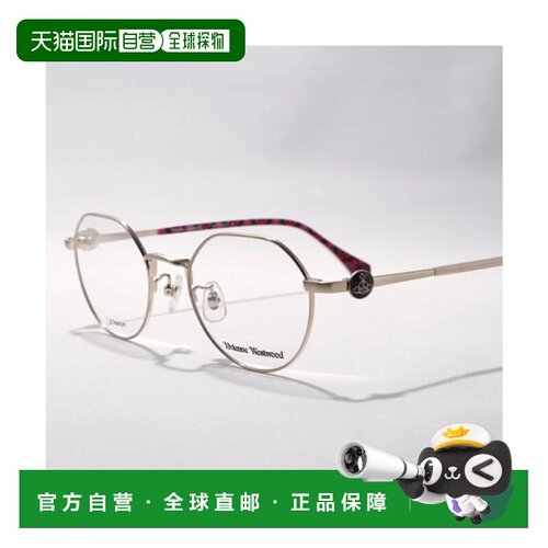 日本直邮Vivienne Westwood 眼镜 40-0032 皇冠潘特型 浅金色