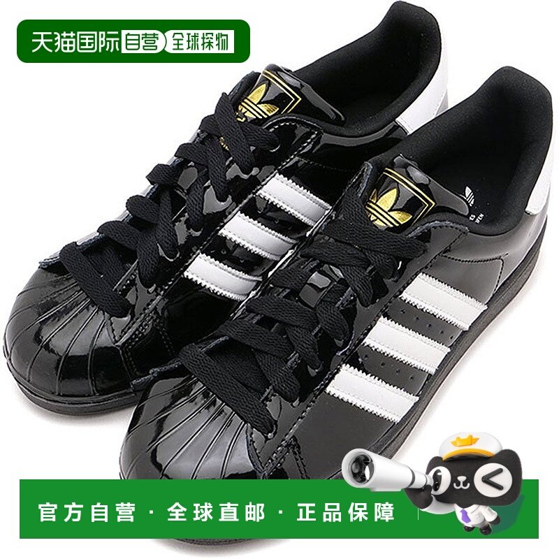 日本直邮 Adidas SUPERSTAR II W 运动鞋 [OPI34/JS4009] 核心黑/