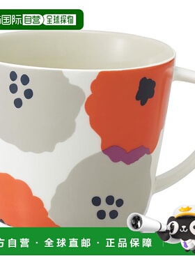 【日本直邮】Wpc.Patterns马克杯 红花 400ml W028-085-204大容量