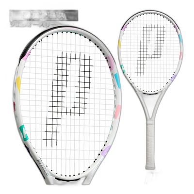 日本直邮 空拍Prince王子网球拍 全碳素Sierra O3 WHT(7TJ221)