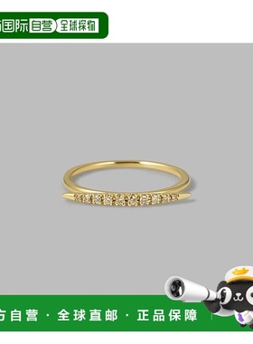 日本直邮日潮 4度C 4℃ K10黄金色戒指[112446143006]宝石天然