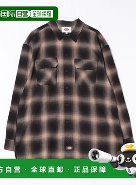 日本直邮Dickies 男女同款 宽松版型 灯芯绒质感 工装衬衫 045100