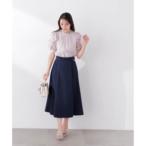1h可退 日本直邮PROPORTION BODY DRESSING 女士侧扣喇叭裙 12161