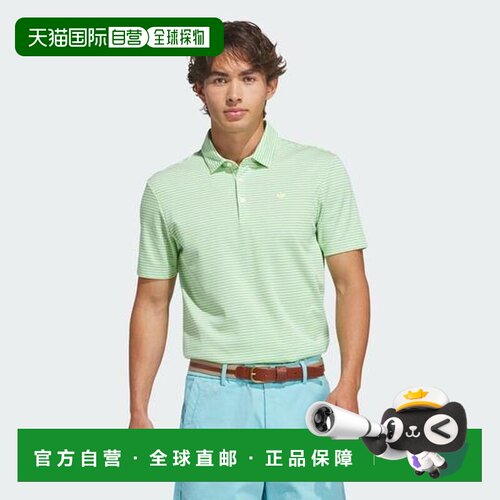 日本直邮阿迪达斯 adidas Originals 条纹Pique Polo衫三叶草