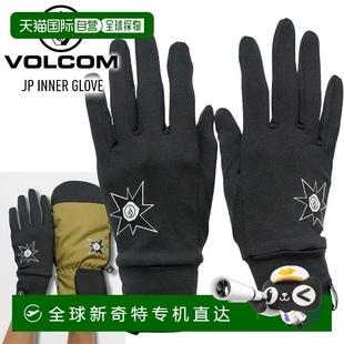 GLOVE 日本直邮VOLCOM INNER 手套 单板滑雪内手套 滑雪手套
