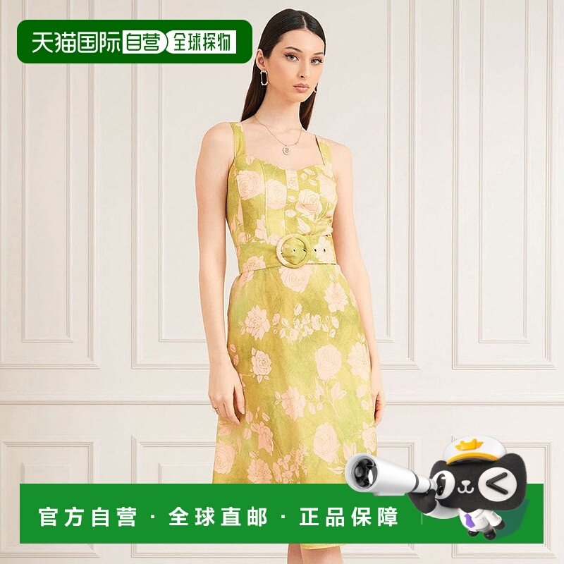 日本直邮GUESS MARCIANO Rose Romance连衣裙 GU1432EW25830