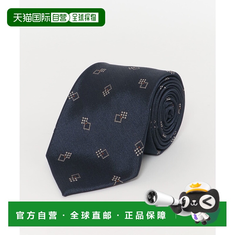 1h可退 日本直邮LIFE STYLE TAILOR 男装 真丝混纺 七分领带 DT46