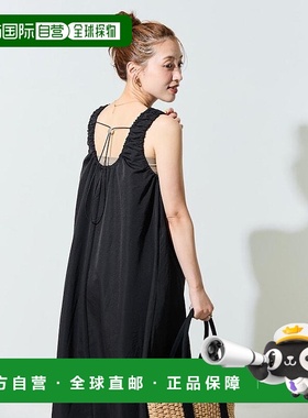 1h可退 日本直邮FREAK'S STORE女士A线连衣裙_后背U型设计_抽绳款