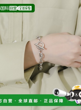 1h可退 日本直邮SMELLY 女士 宽版椭圆链 扣环设计手镯 SM2613022