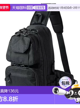 日本直邮Shimano Tough Sling M 黑色禧玛诺 BS-225W户外钓鱼背包