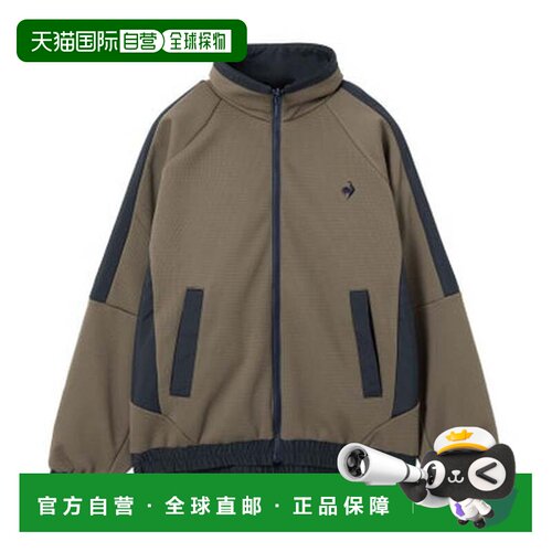 日本直邮le coq sportif 乐卡克运动 双面穿外套 LT5FWB80L（棕 B