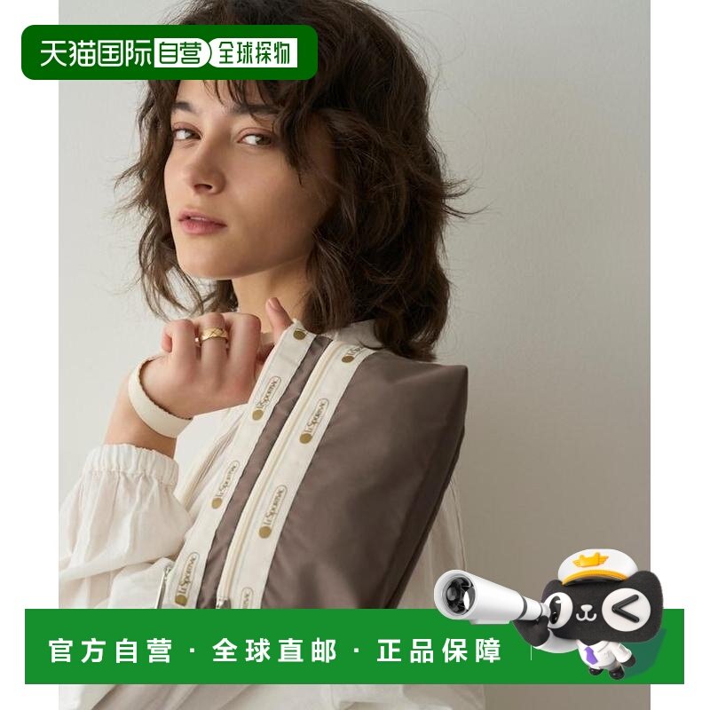 1h可退 日本直邮LeSportsac（乐播诗）男装联名尼龙手拿包 带肩带,运动包/户外包/配件,挎包/拎包/休闲包,淘宝优惠券,粉丝福利购,淘宝优惠卷