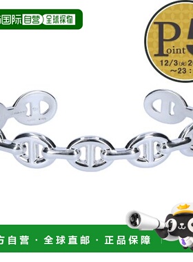 日本直邮HERMES 手镯 Ancienne 中号手镯 H109509B 银色新款