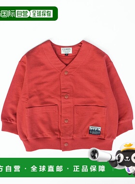 日本直邮FOKIDS 按扣开衫上衣长袖 [R404025]