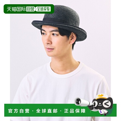日本直邮CA4LA 男士巴奥材质经典波士顿帽 ZKN02541帽子草帽