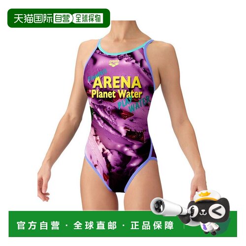 日本直邮Arena 女士氯 resistant 训练连体泳衣阿瑞娜
