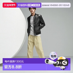 日本直邮1h可退 NAUTICA男装复古修身双褶棉质休闲裤 10432075004