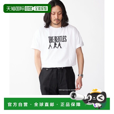 日本直邮SHIPS: THE BEATLES 摄影图案T恤 [952069475]