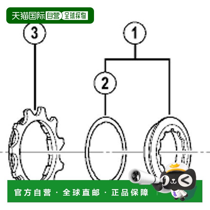 【日本直邮】禧玛诺自行车11T齿轮/牙盘CS-M980用Y1YT11000