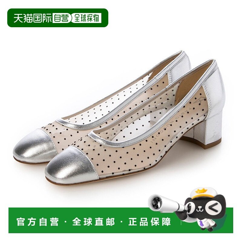 日本直邮FABIO RUSCONI 薄纱圆点女鞋 [FA933BW021316]